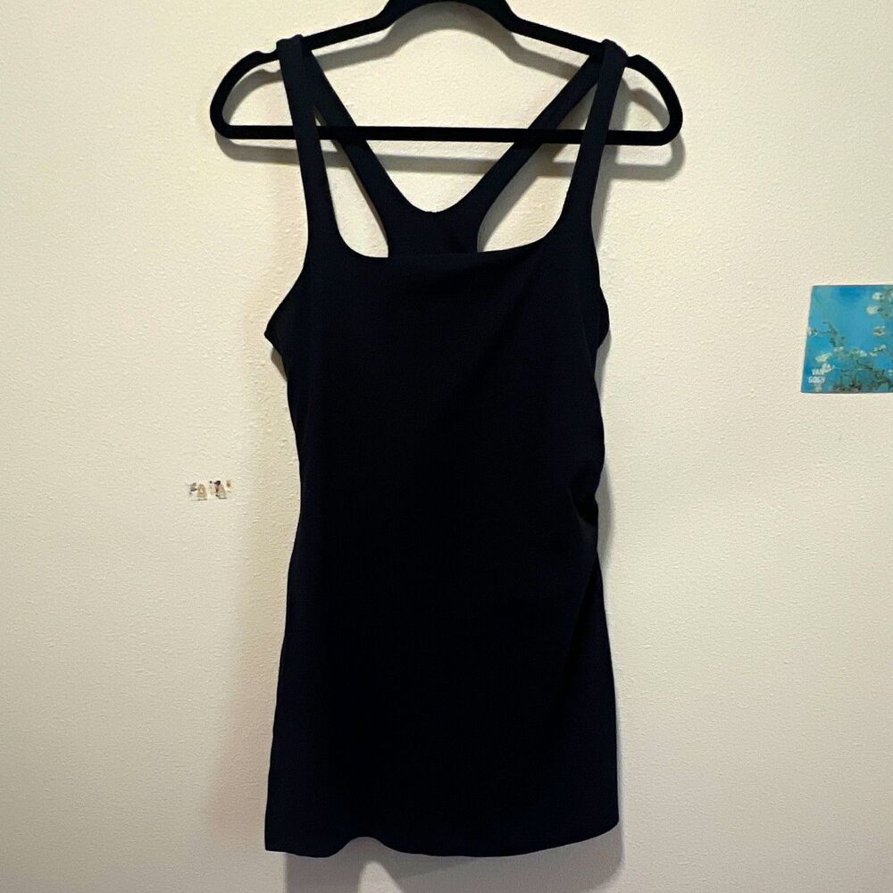 Free People FP Movement Womens Black Never Better Active Dress L